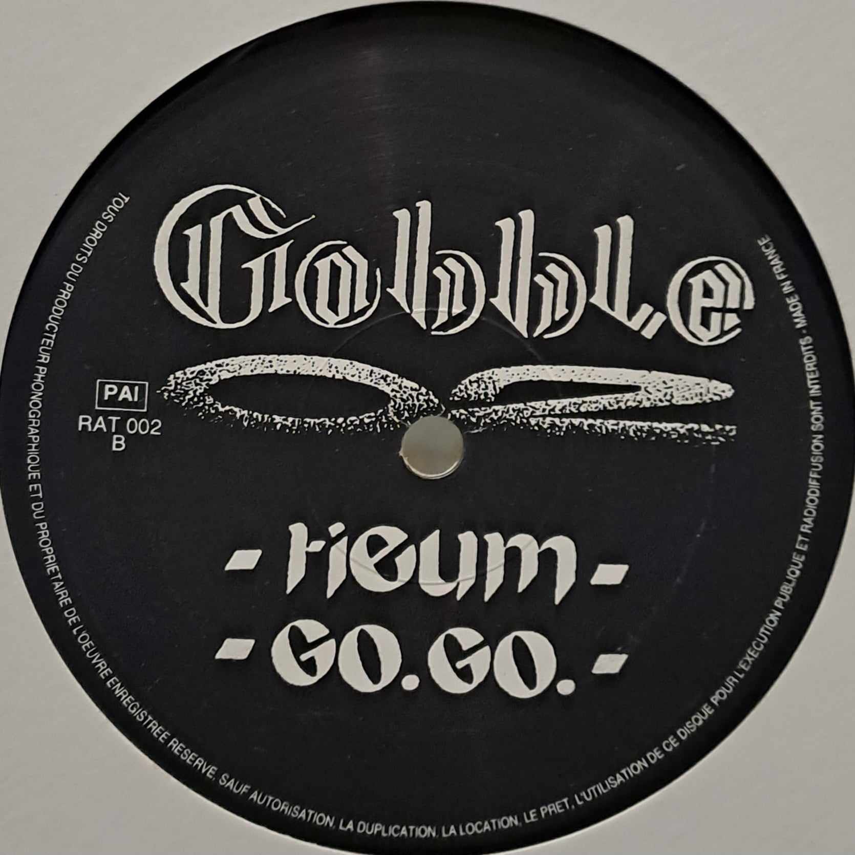 R.A.T. 002 - vinyle hardcore